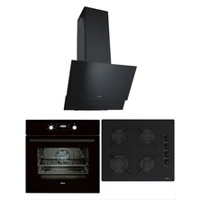 Teka Chef 5 Premium Siyah Ankastre Set (Atv 60.3 - Gbe 64002 - Hak 627 Bk)