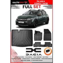 Dacia Sandero 2024 Model Bagaj Havuzu+Paspas Takımı Full Set+Hediyeli