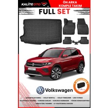 Volkswagen T-Cross 2025 Model Üst Bagaj Havuzu+Paspas Takımı Full Set+Hediyeli