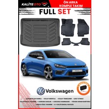 Volkswagen Scirocco 2010-2011-2012-2013 Model Bagaj Havuzu+Paspas Takımı Full Set+Hediyeli