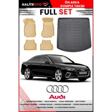 Audi A4 B9 2025 Model 4d Bagaj ve Pro Serisi Havuzlu Bej Paspas Takımı