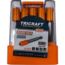 Tricraft Mıknatıslı Yıldız Ucu PH2X65 10 Adet