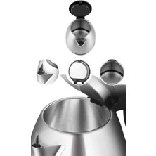 Astraltech Çelik Su Isıtıcı Kettle Dayanıklı Paslanmaz Çelik Uzun Ömürlü