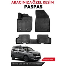 Dacia Dokker 2021 Model Araca Özel Havuzlu Paspas Takım