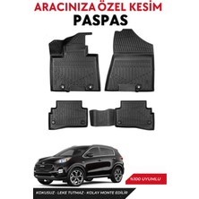 Kia Sportage 2016-2017-2018-2019-2020-2021 Model Araca Özel Havuzlu Paspas Takım