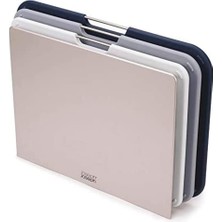 Joseph Joseph Nest  Büyük 3'lü Kesme Tahtası Seti - Gri/mavi