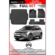 Citroen C5 Aircross 2023 Model Üst Bagaj Havuzu+Paspas Takımı Full Set