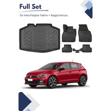 Volkswagen Polo Trendline Paket 2020 Model Tam Uyumlu Paspas+Bagaj Havuzu Seti
