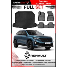 Renault Austral Mild Hybrid 2025 Sonrası 4d Bagaj ve Pro Serisi Havuzlu Paspas Takımı