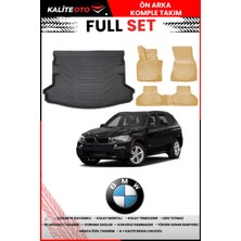 Bmw X5 E70 2012 Model 4d Bagaj ve Pro Serisi Havuzlu Bej Paspas Takımı