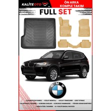 Bmw X3 2006 Model 4d Bagaj ve Pro Serisi Havuzlu Bej Paspas Takımı