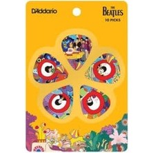 Planet Waves 1CWH2-10B7 Beatles Yellow Submarine Pena Thin (10'lu Paket) | 50. Yıl Özel - Koleksiyonluk - Esnek
