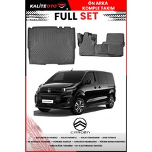 Citroen Jumpy Space / Spacetourer 8+1 2024 Model 4d Bagaj ve Pro Serisi Havuzlu Paspas Takımı
