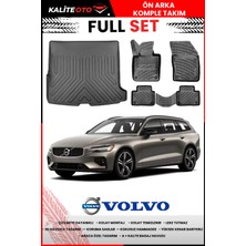 Volvo V60 2020 Model 4d Bagaj ve Pro Serisi Havuzlu Paspas Takımı