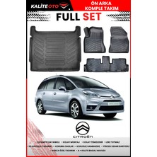 Citroen C4 Grand Picasso 7 Koltuklu 2009 Model 4d Bagaj ve Pro Serisi Havuzlu Paspas Takımı
