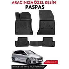 Mercedes B Serisi W246 2012-2013-2014-2015-2016 Model Araca Özel Havuzlu Paspas Takım