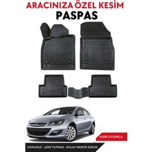 Opel Astra J Sedan 2010-2011-2012-2013-2014-2015-2016 Model Araca Özel Havuzlu Paspas Takım