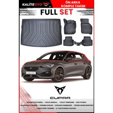 Cupra Leon Ses Sistemsiz 2023 Sonrası 4d Üst Bagaj ve Pro Serisi Havuzlu Paspas Takımı
