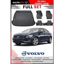 Volvo S60 2013 Model 4d Bagaj ve Pro Serisi Havuzlu Paspas Takımı