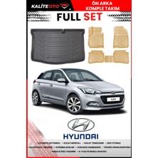 Hyundai I20 2018 Model 4d Bagaj ve Pro Serisi Havuzlu Bej Paspas Takımı
