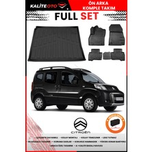 Citroen Nemo 2014 Model Bagaj Havuzu+Paspas Takımı Full Set+Hediyeli