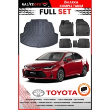 Toyota Corolla 2020 Model Bagaj Havuzu+Paspas Takımı Full Set+Hediyeli