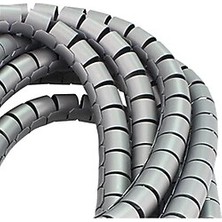 Asel 20MM Kablo Toplama Spirali Gri 5,00 Metre