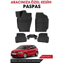 Volkswagen Polo 6r 2016 Model Araca Özel Havuzlu Paspas Takım
