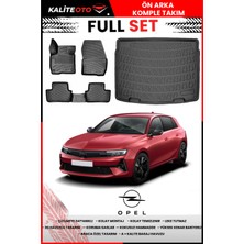 Opel Astra L Elektrikli 2025 Model 4d Bagaj ve Pro Serisi Havuzlu Paspas Takımı
