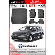 Volkswagen Passat B7 Variant 2014 Model 4d Bagaj ve Pro Serisi Havuzlu Paspas Takımı
