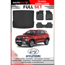 Hyundai Creta 2022 Model 4d Bagaj ve Pro Serisi Havuzlu Paspas Takımı