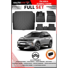 Citroen C5 Aircross 2021 Model Alt Bagaj Havuzu+Paspas Takımı Full Set+Hediyeli