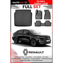 Renault Rafale E-Tech Full Hybrid 2024 Sonrası 4d Bagaj ve Pro Serisi Havuzlu Paspas Takımı