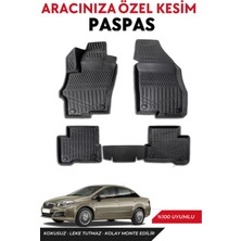 Fiat Linea 2012 Model Araca Özel Havuzlu Paspas Takım