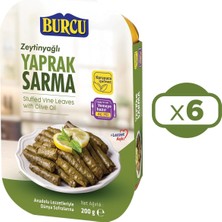 Burcu Zeytinyağlı Yaprak Sarma 200 gr x 6 Adet