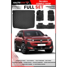 Citroen C5 Aircross Mhev-Phev 2026 ve Sonrası Üst Bagaj Havuzu+Havuzlu Paspas Yeni Kasa