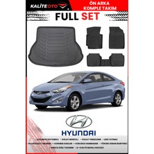 Hyundai Elantra 2013 Model 4d Bagaj ve Pro Serisi Havuzlu Paspas Takımı
