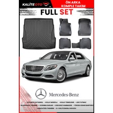 Mercedes S Serisi W222 Long 2015 Model 4d Bagaj ve Pro Serisi Havuzlu Paspas Takımı