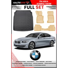 Bmw 5 Serisi F10 2010-2013 4d Bagaj ve Pro Serisi Havuzlu Bej Paspas Takımı