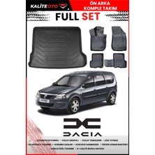 Dacia Logan Mcv (5 Koltuk) 2004 Model 4d Bagaj ve Pro Serisi Havuzlu Paspas Takımı