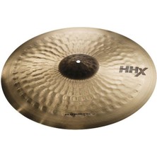 Sabian 12172XN Hhx Raw Bell Dry Ride Zil (21 Inç) | Işlenmemiş Göbek - Net Ping - Karanlık Karakter