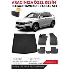 Fiat Egea Cross Tamir Kitli 2021 Model Birebir Uyumlu Bagaj Havuzu+Paspas Seti