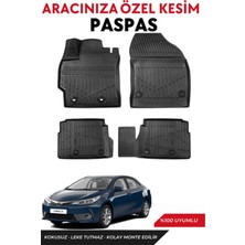 Toyota Corolla 2013 Model Araca Özel Havuzlu Paspas Takım