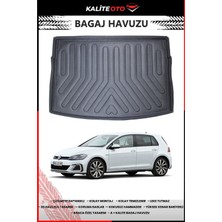 Volkswagen Golf 7 2013 -2020 4d Alt Bagaj Havuzu Araca Özel Birebir Uyumlu Kokusuz