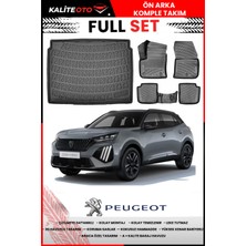 Peugeot 2008 Elektrikli 2023 Model 4d Alt Bagaj ve Pro Serisi Havuzlu Paspas Takımı