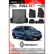 Renault Talıant 2022-2023-2024-2025 Model Bagaj Havuzu+Paspas Takımı Full Set