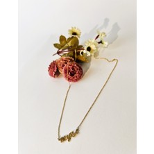 DMR Elegance Kişiye Özel Isim 925 Ayar Gümüş Kolye