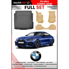 Bmw 4 Serisi Coupe G22 2024 Model 4d Bagaj ve Pro Serisi Havuzlu Bej Paspas Takımı