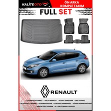 Renault Megane 3 Hatchback 2012 Model 4d Bagaj ve Pro Serisi Havuzlu Paspas Takımı