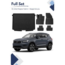 Volvo XC40 2021 Model Tam Uyumlu Paspas+Bagaj Havuzu Seti